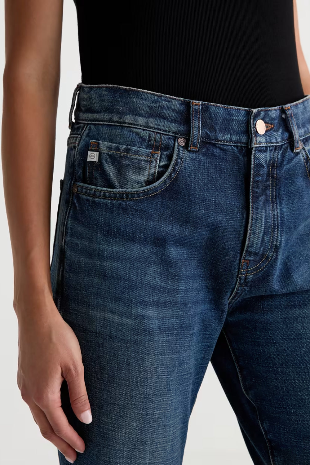 Georgia Relaxed Flare in Indigo Tone