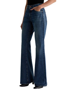 Georgia Relaxed Flare in Indigo Tone