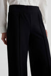 Reagan 360° Pull On Wide Leg in Super Black