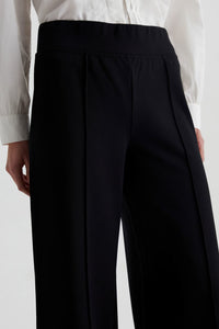Reagan 360° Pull On Wide Leg in Super Black