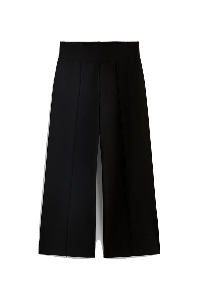 Reagan 360° Pull On Wide Leg in Super Black
