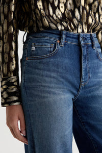Saige Wide Leg Jean in 14 Years Bluegrass