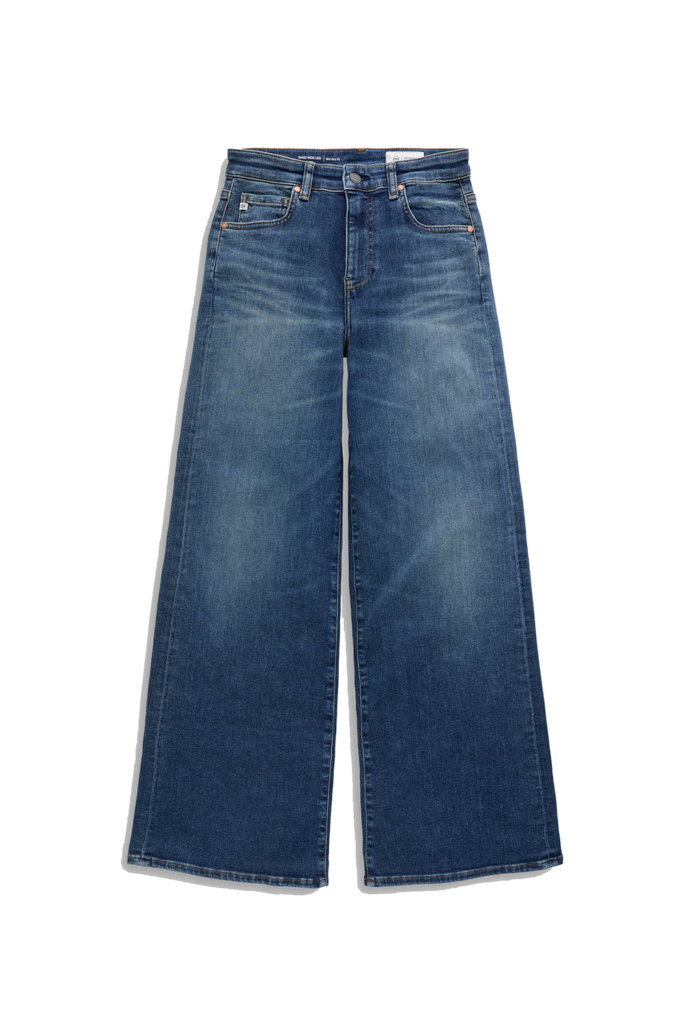 Saige Wide Leg Jean in 14 Years Bluegrass