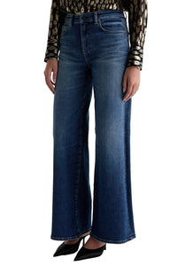 Saige Wide Leg Jean in 14 Years Bluegrass