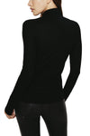 Chels Turtleneck in Super Black