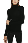 Chels Turtleneck in Super Black