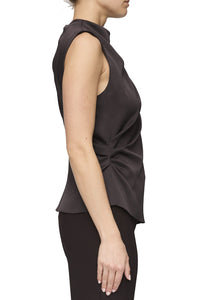 Amira Top in Ganache