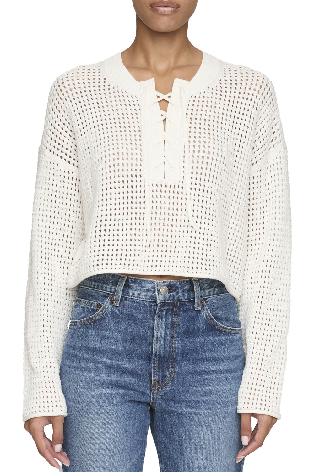 Dana Sweater in Pearl
