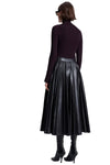 Etta Skirt in Deepest Brown