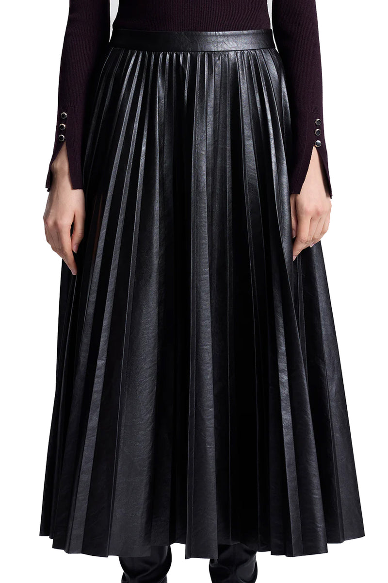 Etta Skirt in Deepest Brown