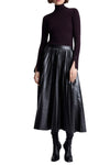 Etta Skirt in Deepest Brown
