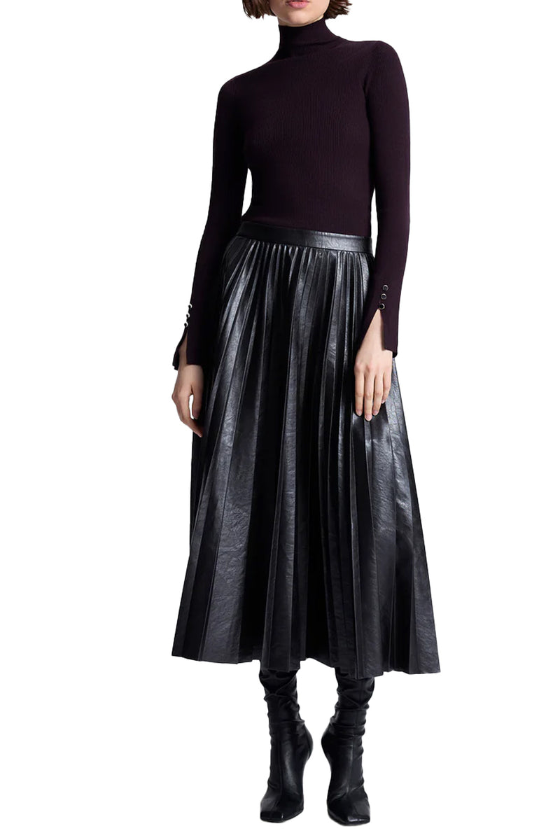Etta Skirt in Deepest Brown
