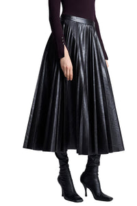 Etta Skirt in Deepest Brown