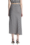 Jean Skirt Black Tan
