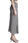 Jean Skirt Black Tan