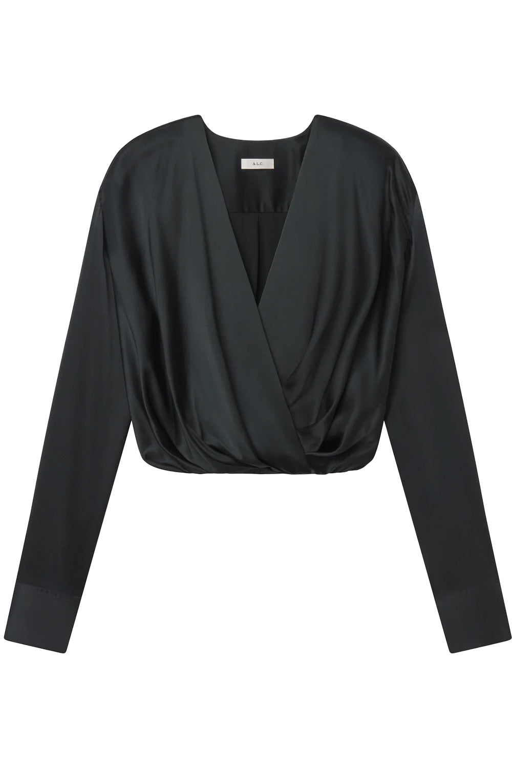 Leanna Silk Top in Botanic