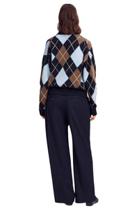 Lennon Sweater in Sky Blue Combo