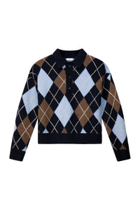 Lennon Sweater in Sky Blue Combo