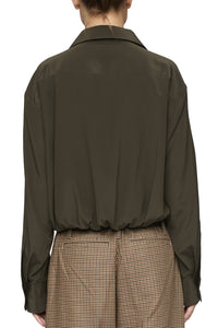 Leo Top in Olive Brown