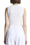 Lottie Top in Bright White