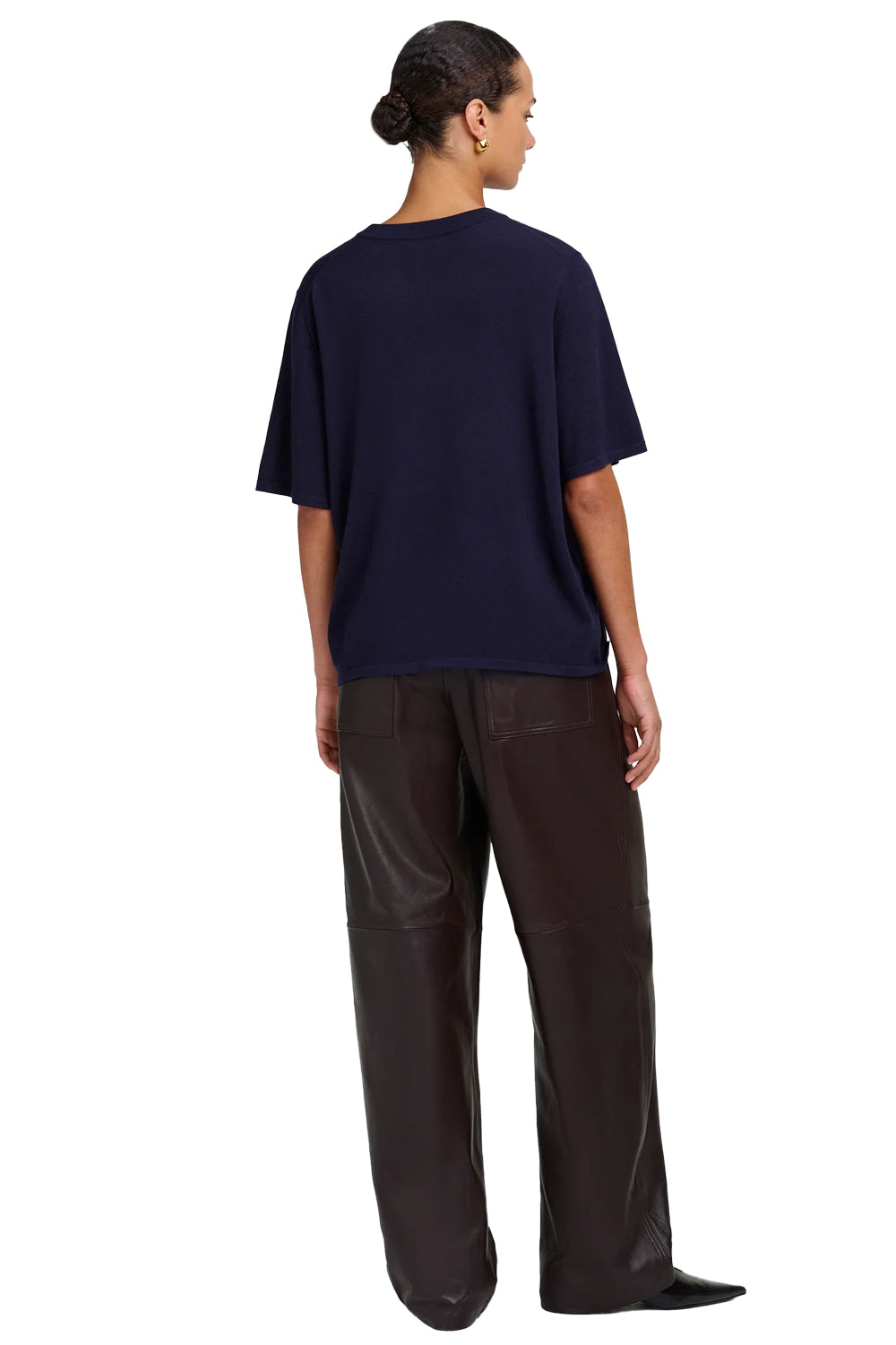 Rei Fine Merino Top in Navy