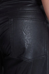 Twisted Barrel in Vegan Leather Black