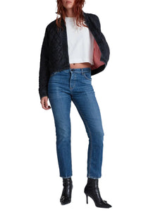 Bleeker Street Liner Jacket in Stone
