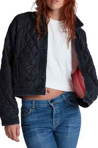 Bleeker Street Liner Jacket in Stone