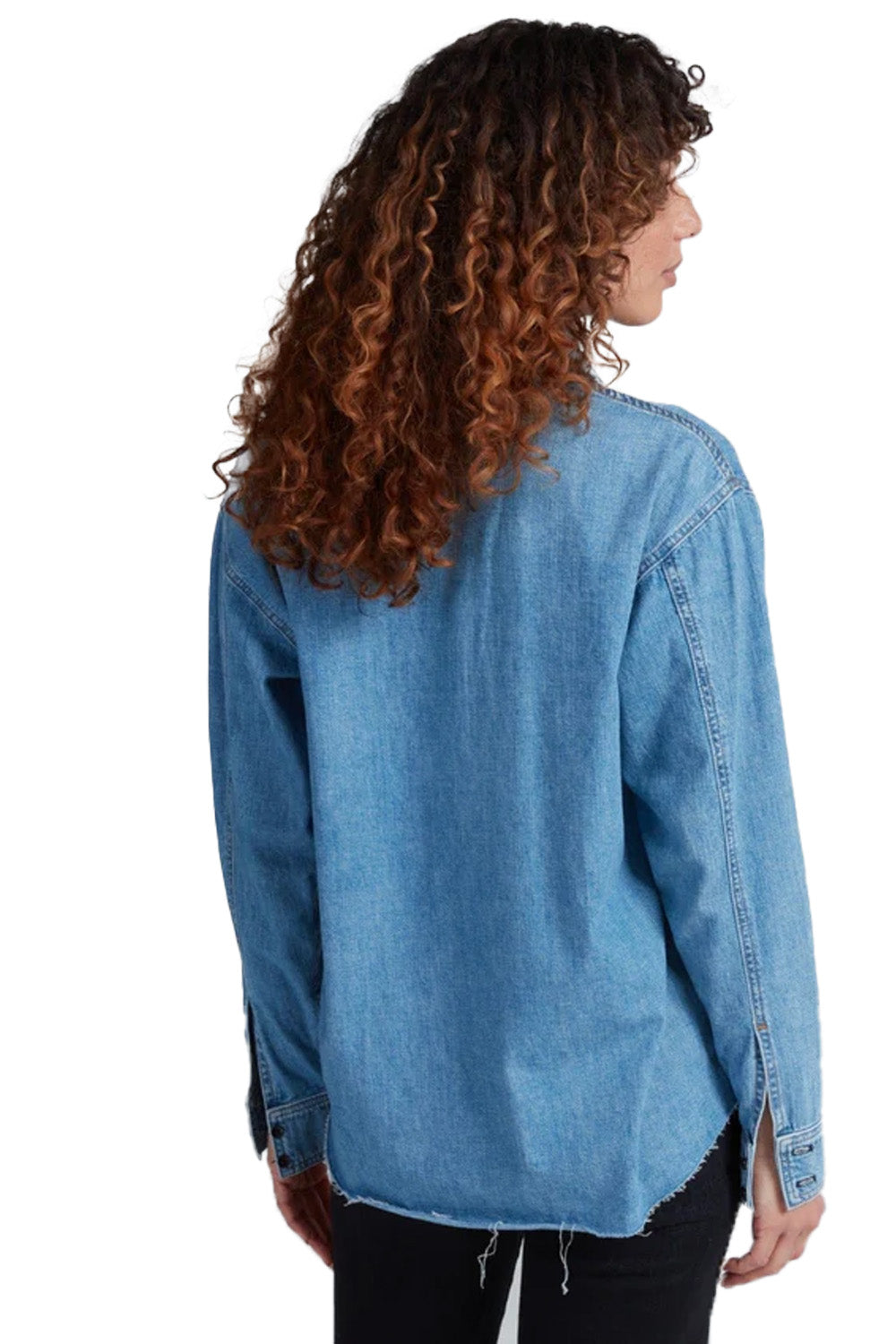 Oversized Denim Shirt in Palm Canyon