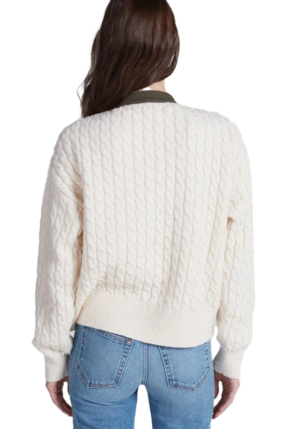 Greenwich Cardigan in Natural Safari