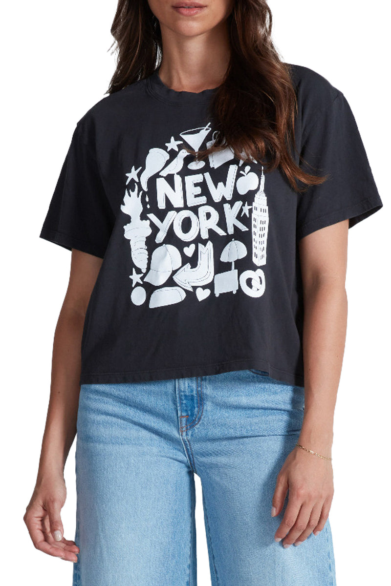 Shrunken Boy Tee Printed in New York New York