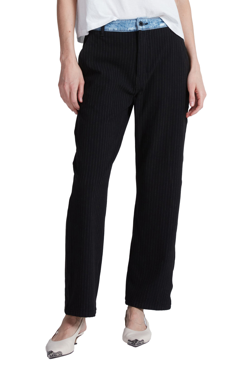 Tomboy Waistband in Pinstripe