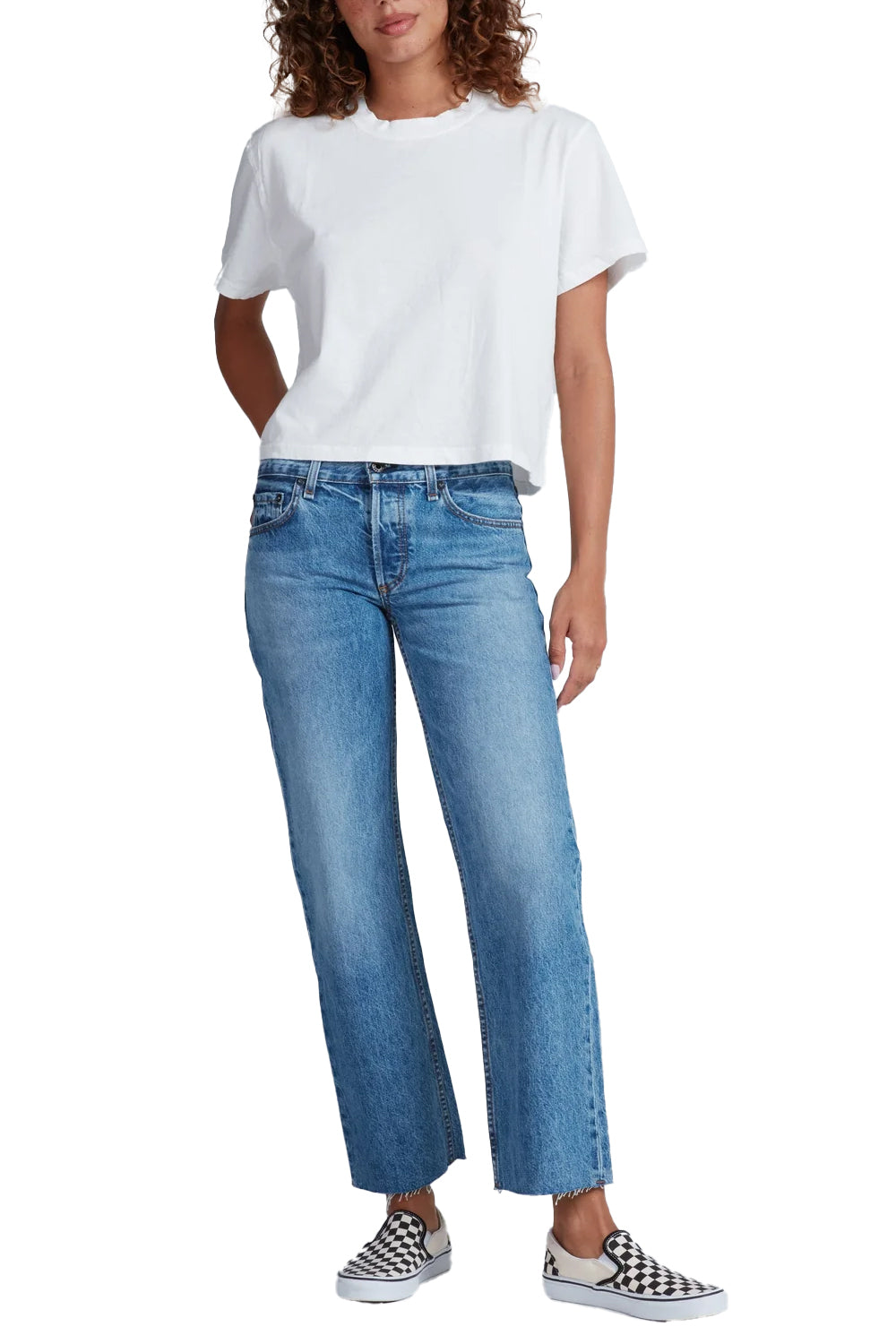 Shrunken Boy Tee in White