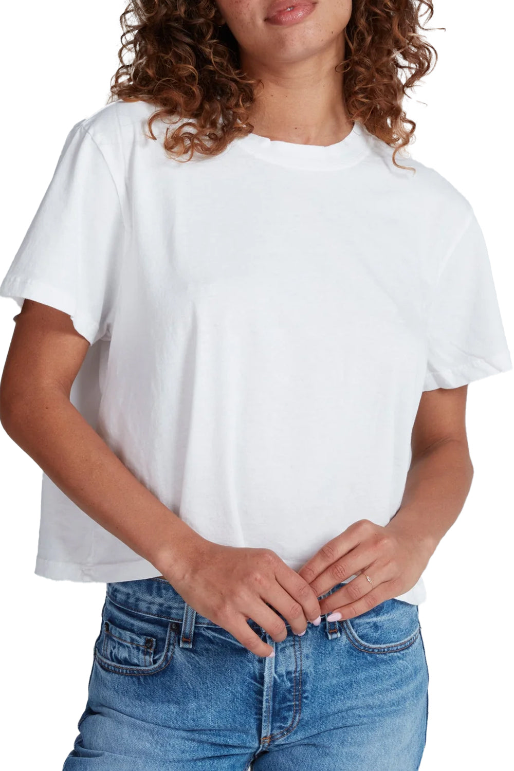 Shrunken Boy Tee in White