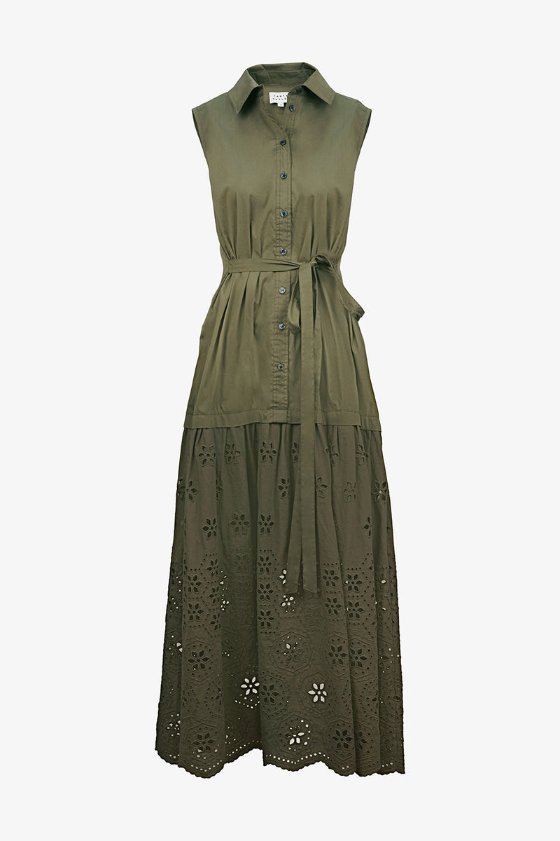 Bailey Dress in Fern
