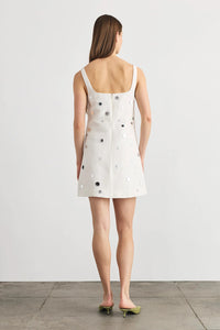Barton Mirror Dress in Cream