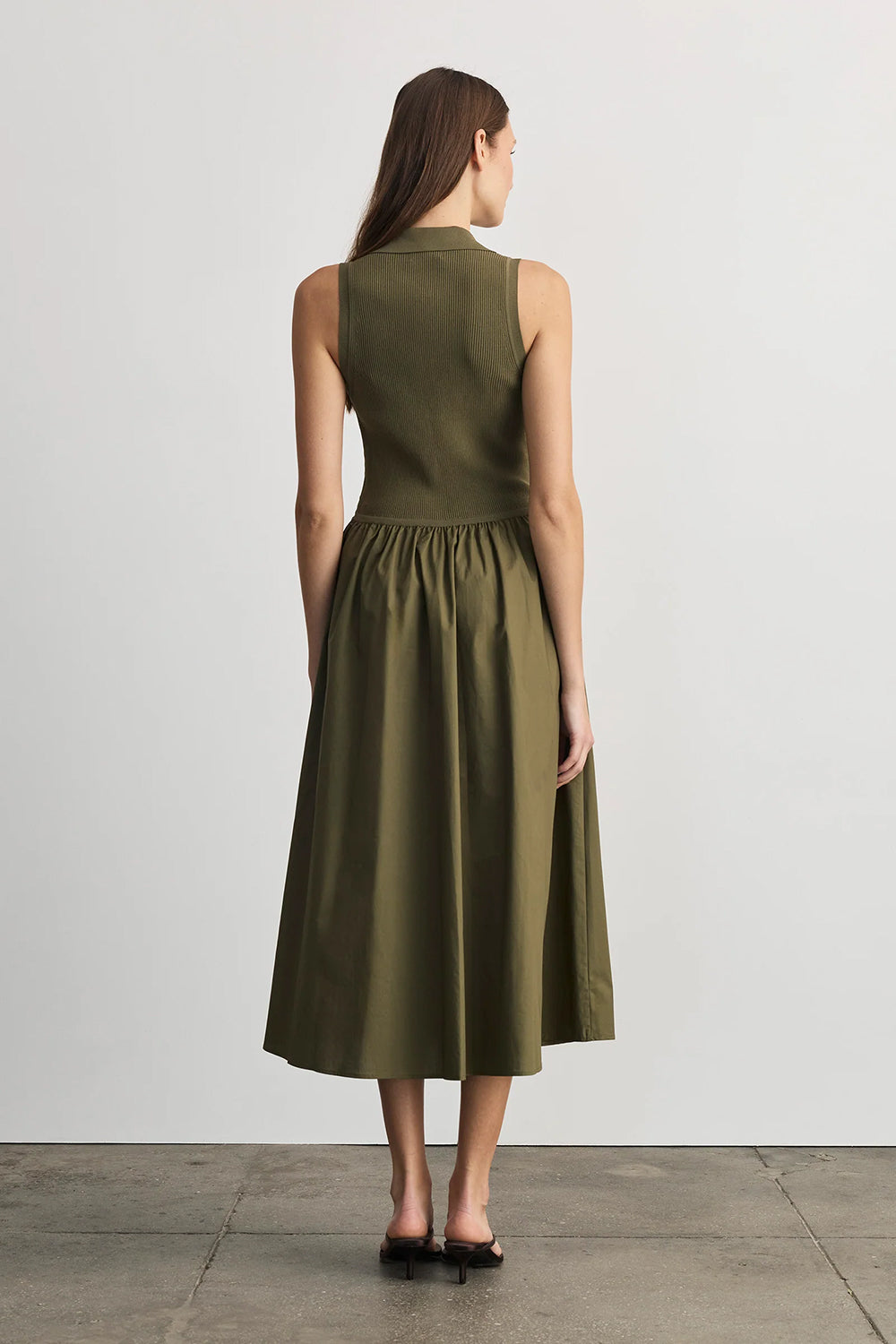Bess Dress in Fern
