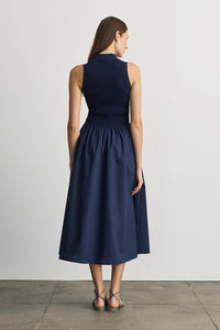 Bess Dress in Maritime Blue