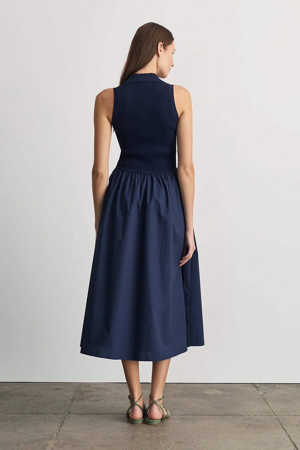 Bess Dress in Maritime Blue