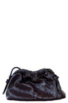 Mini Cloud Clutch in Oxblood