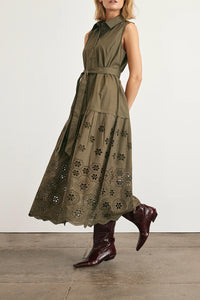 Bailey Dress in Fern