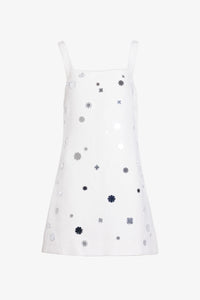 Barton Mirror Dress in Cream