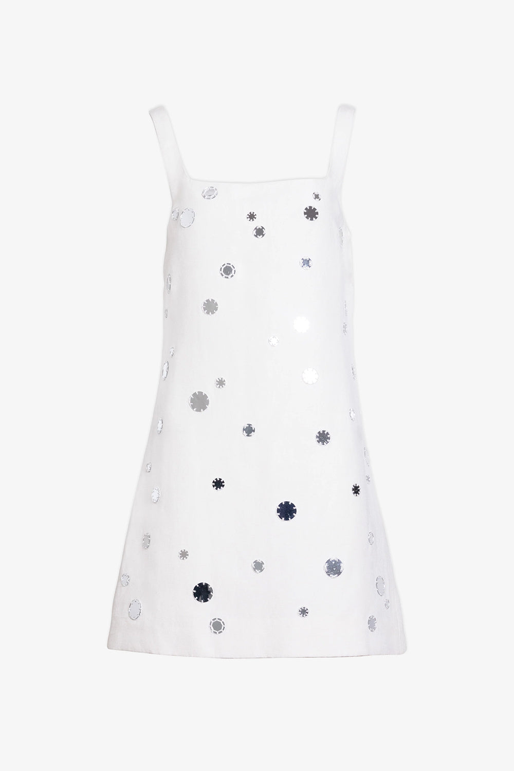 Barton Mirror Dress in Cream