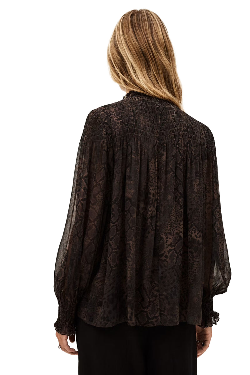 Shamy Blouse in Marron