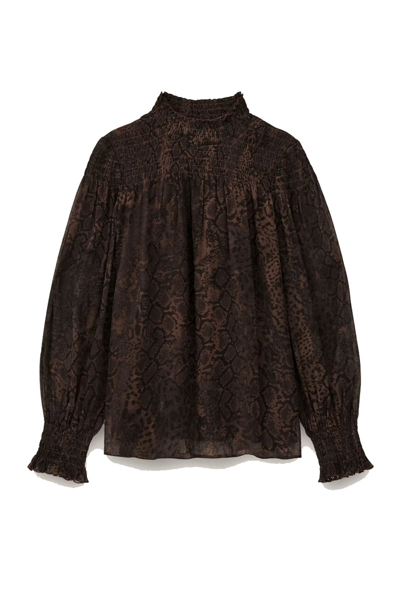 Shamy Blouse in Marron