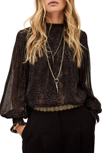 Shamy Blouse in Marron