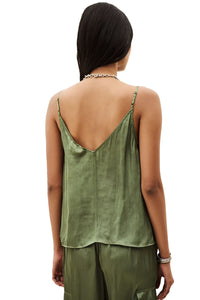 Clovis Cami Top in Kaki