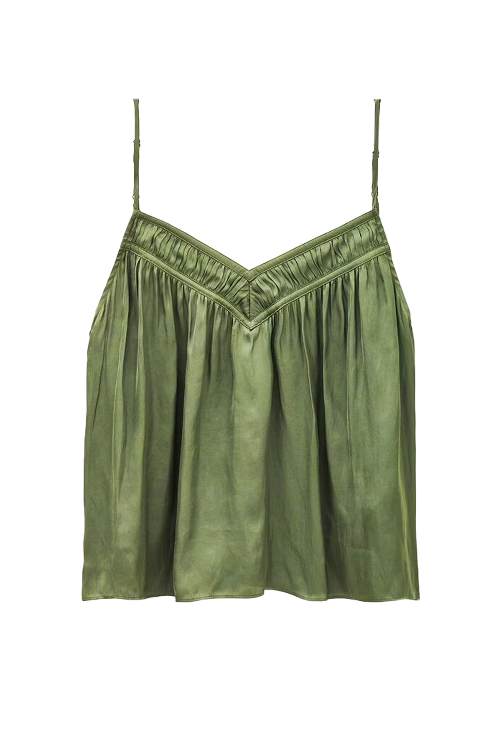 Clovis Cami Top in Kaki