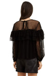 Raff Blouse in Black