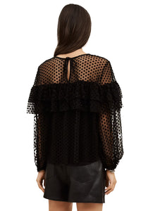 Raff Blouse in Black